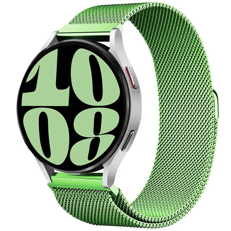 Correa metalizada imantada