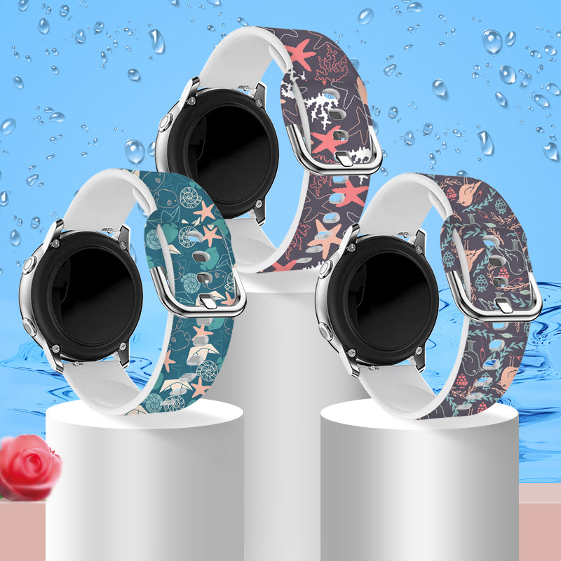 Correa de Silicona con Estampado