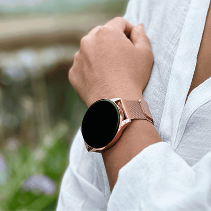 Correa metalizada imantada